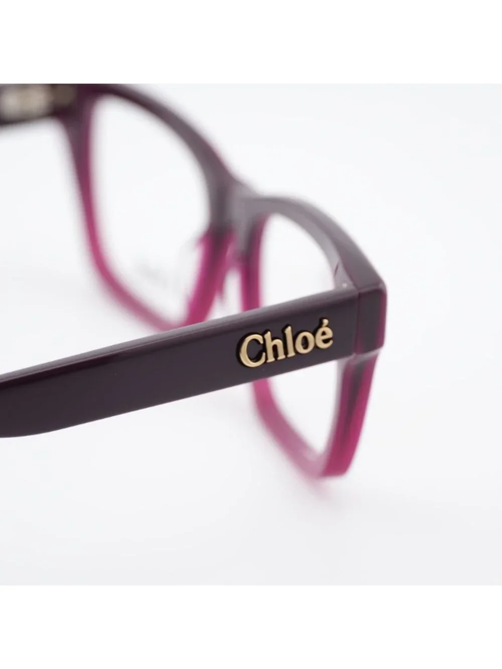 Chloe CH0242O 007 Eyeglasses Bordeaux 53mm Square Frame